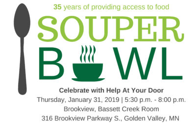 Event: Souper Bowl – Celebrate with Help At Your Door