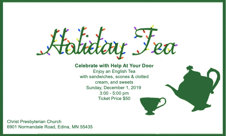 Holiday Tea